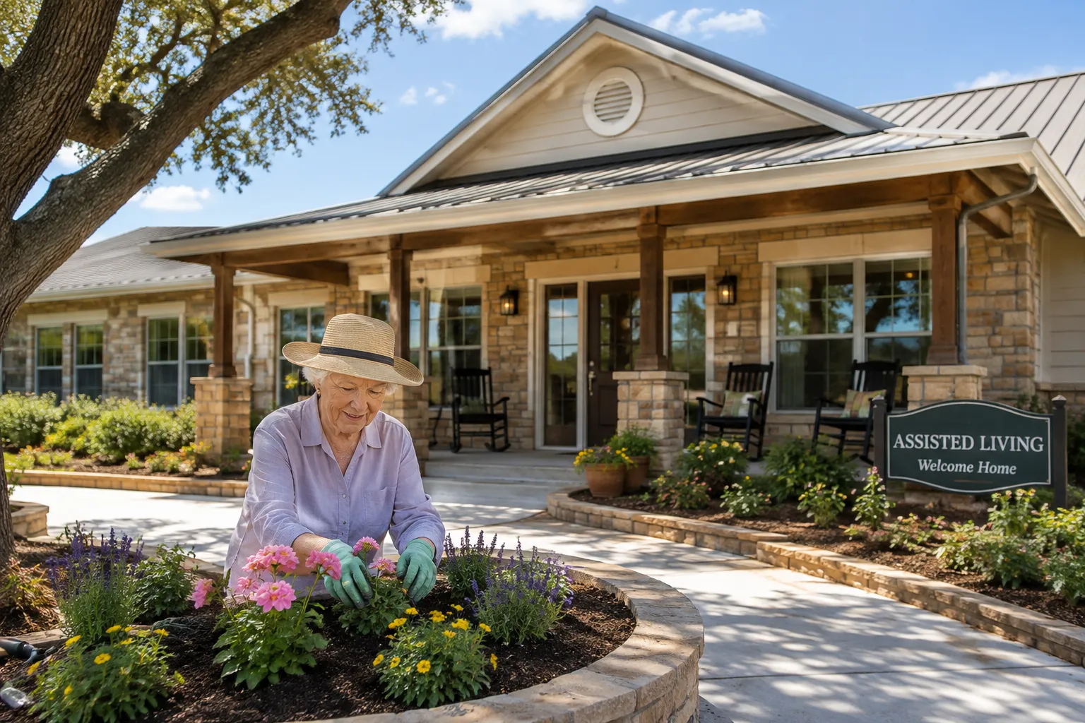 Type A and Type B assisted living building in Texas